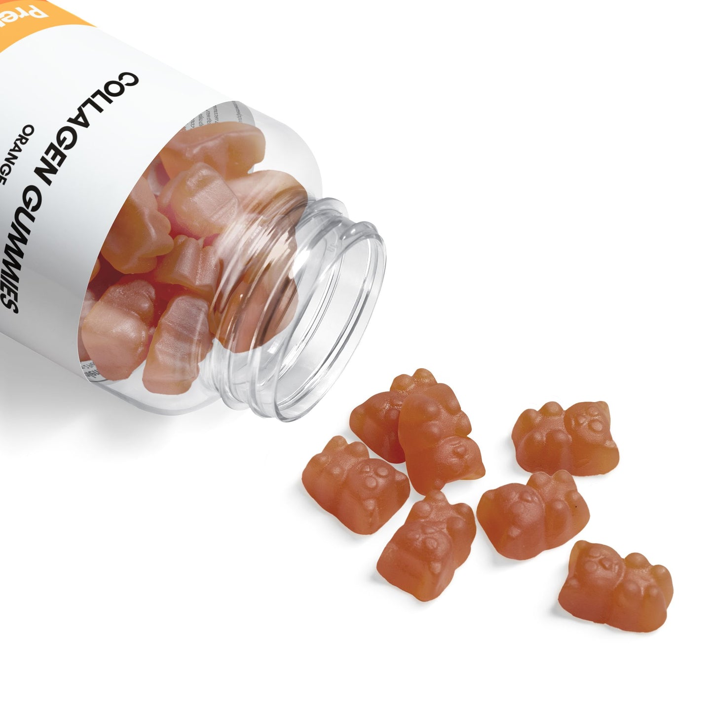 Premium Collagen Gummies - 60 Count for Skin Hydration and Beauty Support