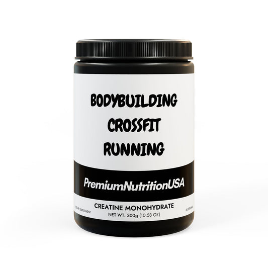 Premium Creatine Monohydrate Supplement - 300g (10.58oz) for Enhanced Athletic Performance