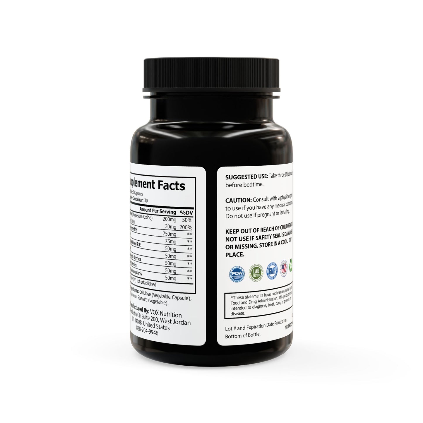 Premium Magnesium Zinc Supplement - 90 Capsules for Enhanced Athletic Performance